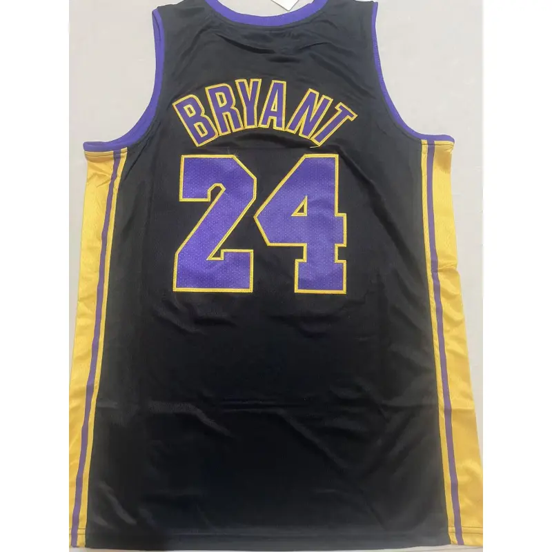 Camiseta Kobe Bryant #24 Los Angeles Lakers 2009/10 Negro