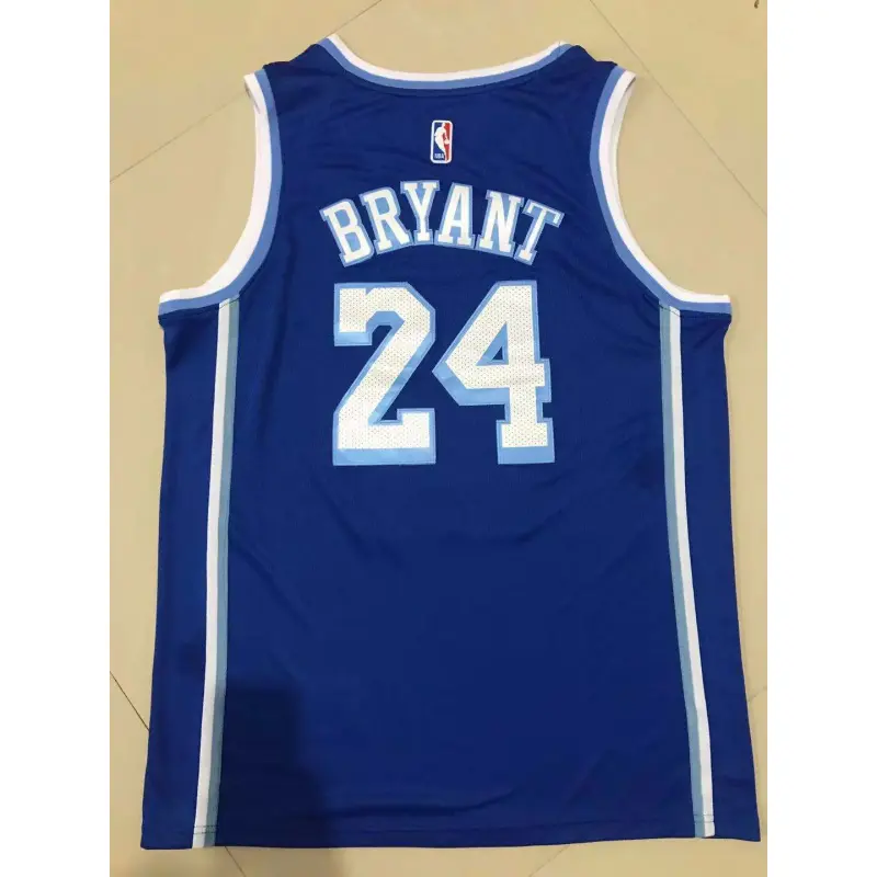 Camiseta Kobe Bryant #24 Los Angeles Lakers Azul Fan Edition Camiseta Kobe Bryant #24 Los Angeles Lakers Azul Fan Edition