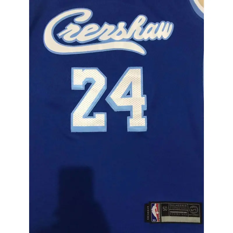 Camiseta Kobe Bryant #24 Los Angeles Lakers Azul Fan Edition Camiseta Kobe Bryant #24 Los Angeles Lakers Azul Fan Edition