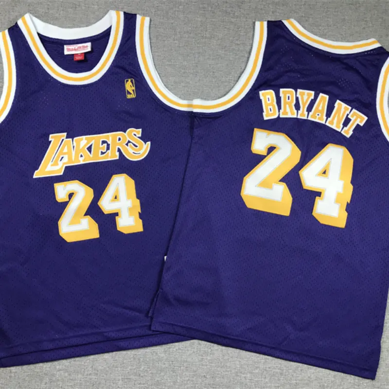 Camiseta Kobe Bryant #24 Los Angeles Lakers Morado Classic Edition Niño