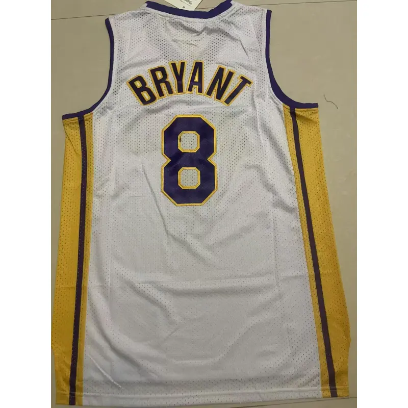 Camiseta Kobe Bryant #8 Los Angeles Lakers 2003/04 Blanco Classic Edition Camiseta Kobe Bryant #8 Los Angeles Lakers 2003/04 Blanco Classic Edition