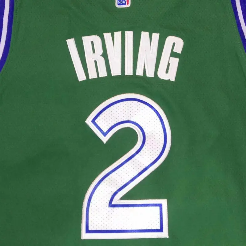 Camiseta Kyrie Irving #2 Dallas Mavericks Verde