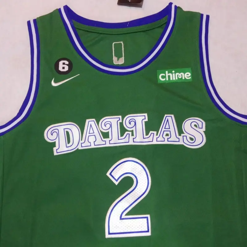 Camiseta Kyrie Irving #2 Dallas Mavericks Verde