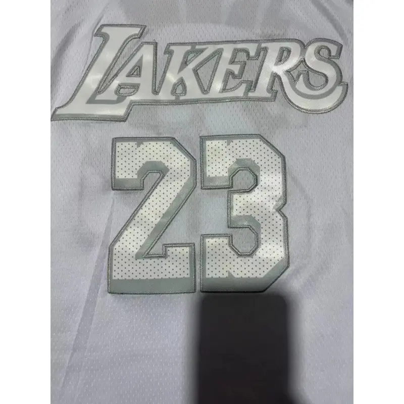 Camiseta Lebron James #23 Los Angeles Lakers Blanco Honor Edition Camiseta Lebron James #23 Los Angeles Lakers Blanco Honor Edition