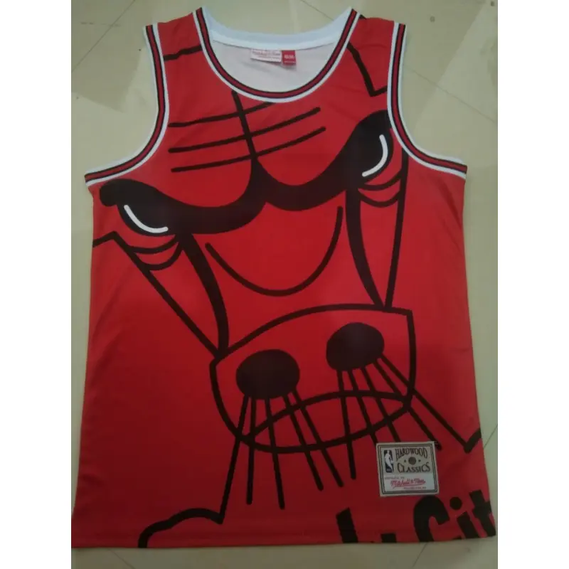 Camiseta Michael Jordan #23 Chicago Bulls Rojo Estampado Edition