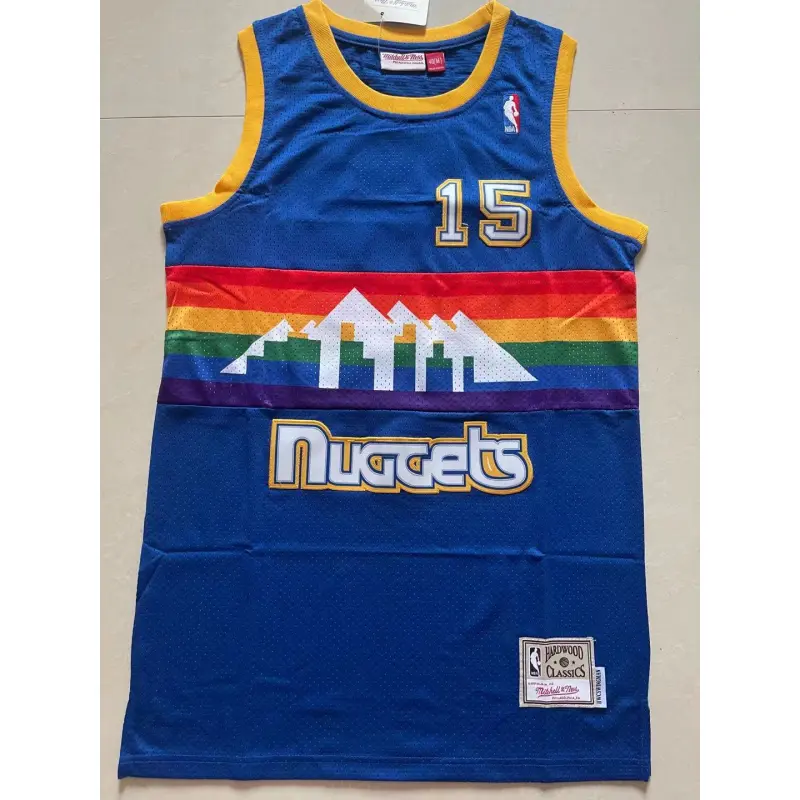 Camiseta Nikola Jokic #15 Denver Nuggets 2024 Azul City Edition