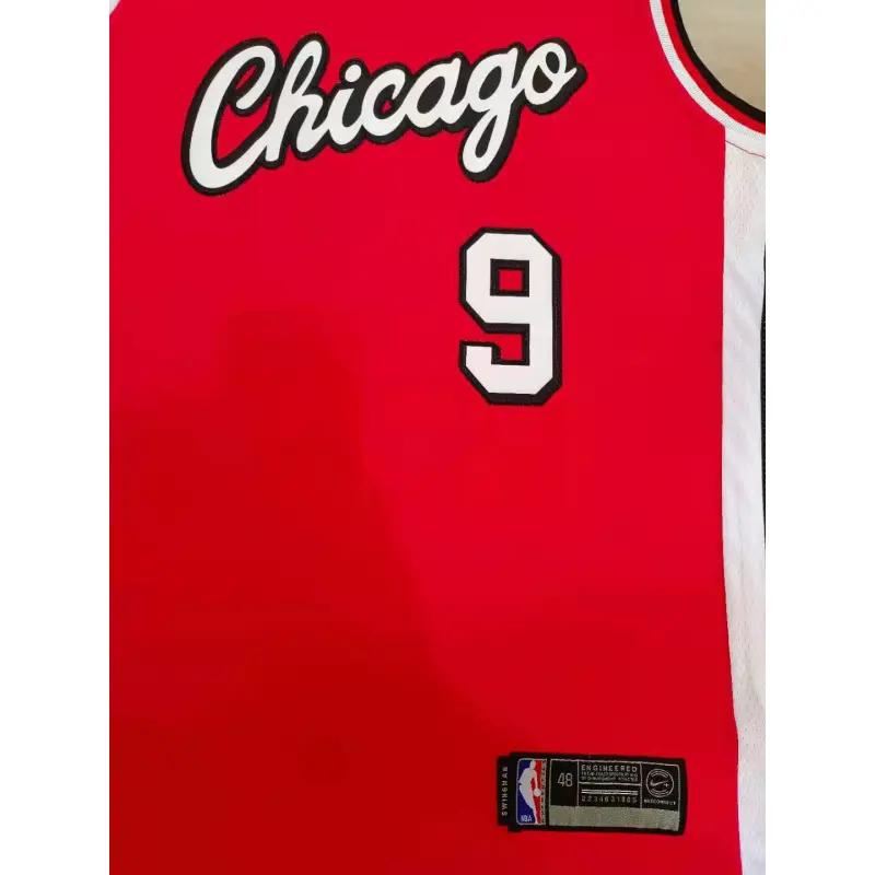 Camiseta Nikola Vucevic #9 Chicago Bulls Rojo