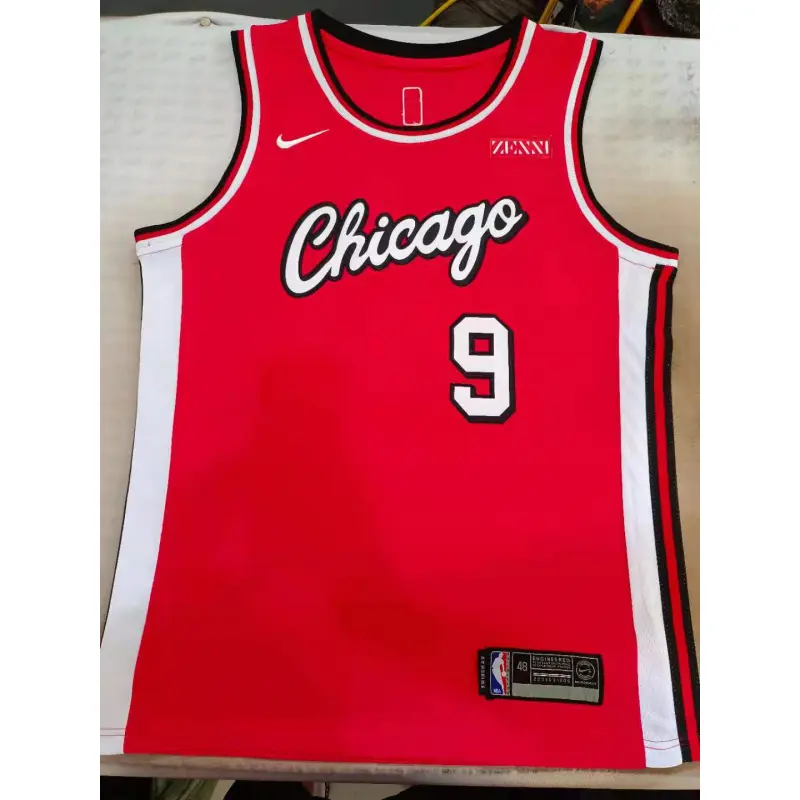 Camiseta Nikola Vucevic #9 Chicago Bulls Rojo