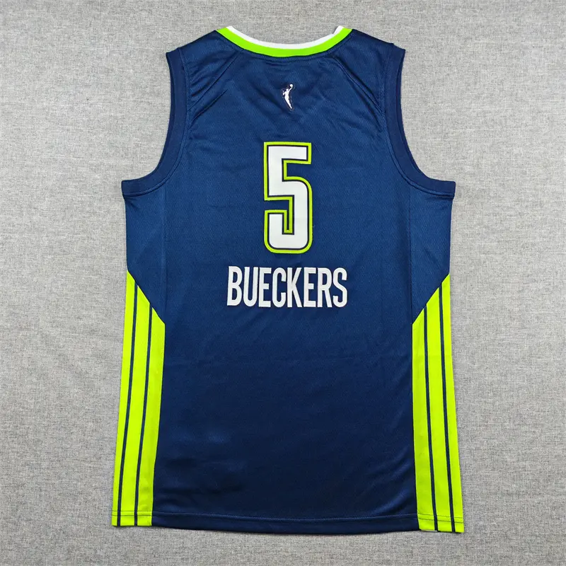 Camiseta Paige Bueckers #5 Dallas Wings Azul