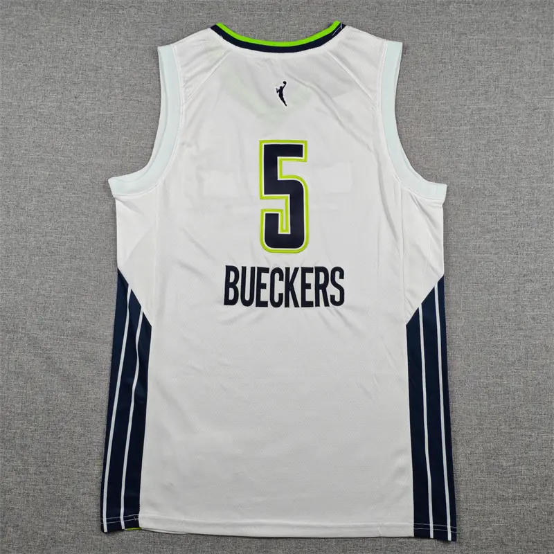 Camiseta Paige Bueckers #5 Dallas Wings Blanco