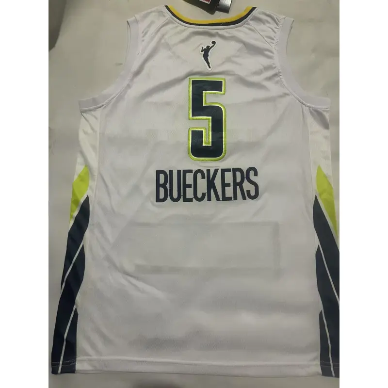 Camiseta Paige Bueckers #5 Dallas Wings Blanco Edición de Moda