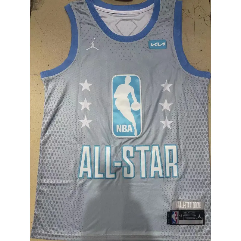 Camiseta Stephen Curry #30 All-Star 2022 Gris Camiseta Stephen Curry #30 All-Star 2022 Gris