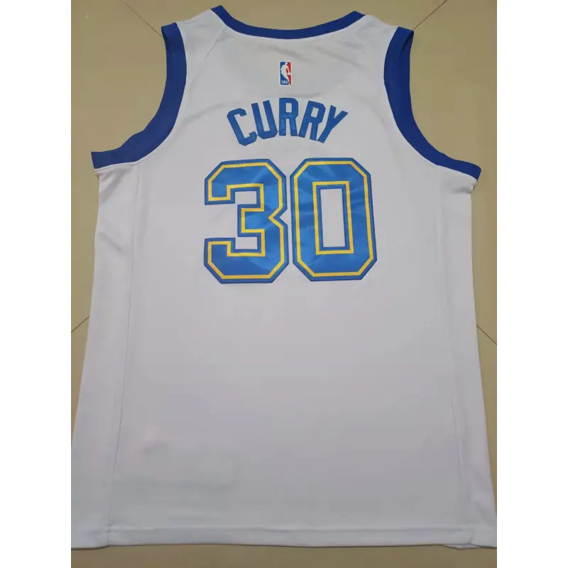 Camiseta Stephen Curry #30 Golden State Warriors 2022 Blanco City Edition Camiseta Stephen Curry #30 Golden State Warriors 2022 Blanco City Edition
