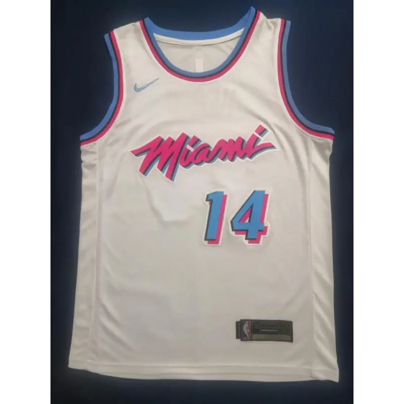 Camiseta Tyler Herro #14 Miami Heat City Edition Blanco