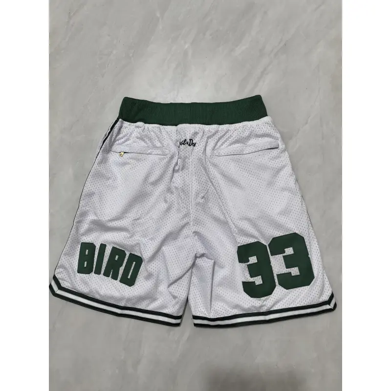 Pantalón Corto Larry Bird #33 Boston Celtics 1985-86 Blanco Classic Edition Pantalón Corto Larry Bird #33 Boston Celtics 1985-86 Blanco Classic Edition