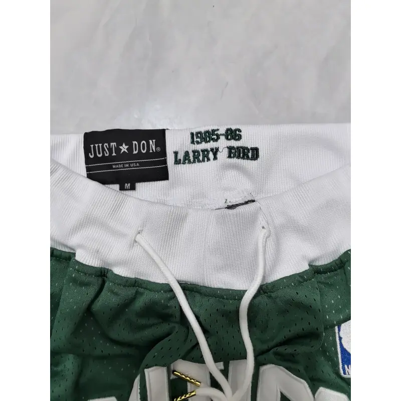 Pantalón Corto Larry Bird #33 Boston Celtics 1985-86 Verde Classic Edition Pantalón Corto Larry Bird #33 Boston Celtics 1985-86 Verde Classic Edition