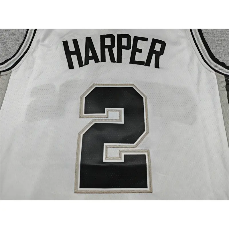Camiseta Dylan Harper #2 San Antonio Spurs Blanco