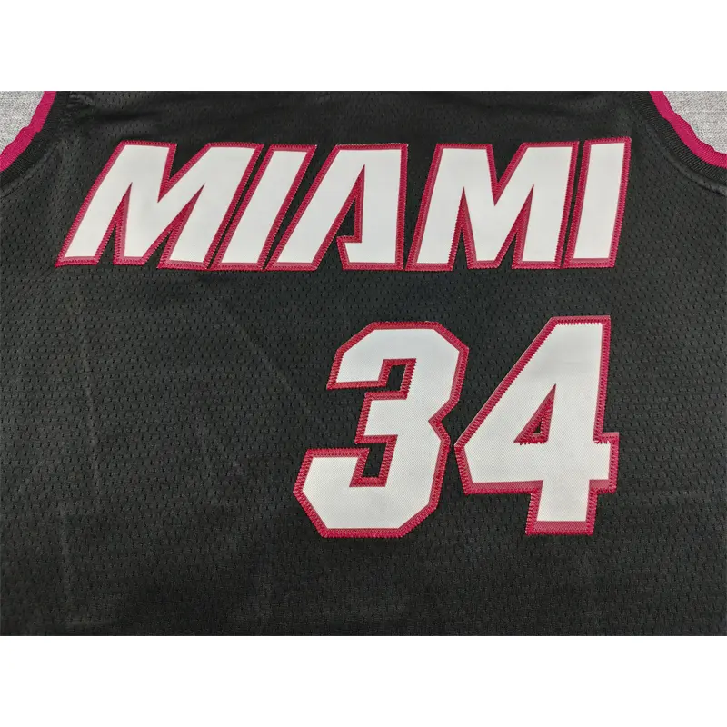 Camiseta Giannis Antetokounmpo #34 Miami Heat Negro Statement Edition