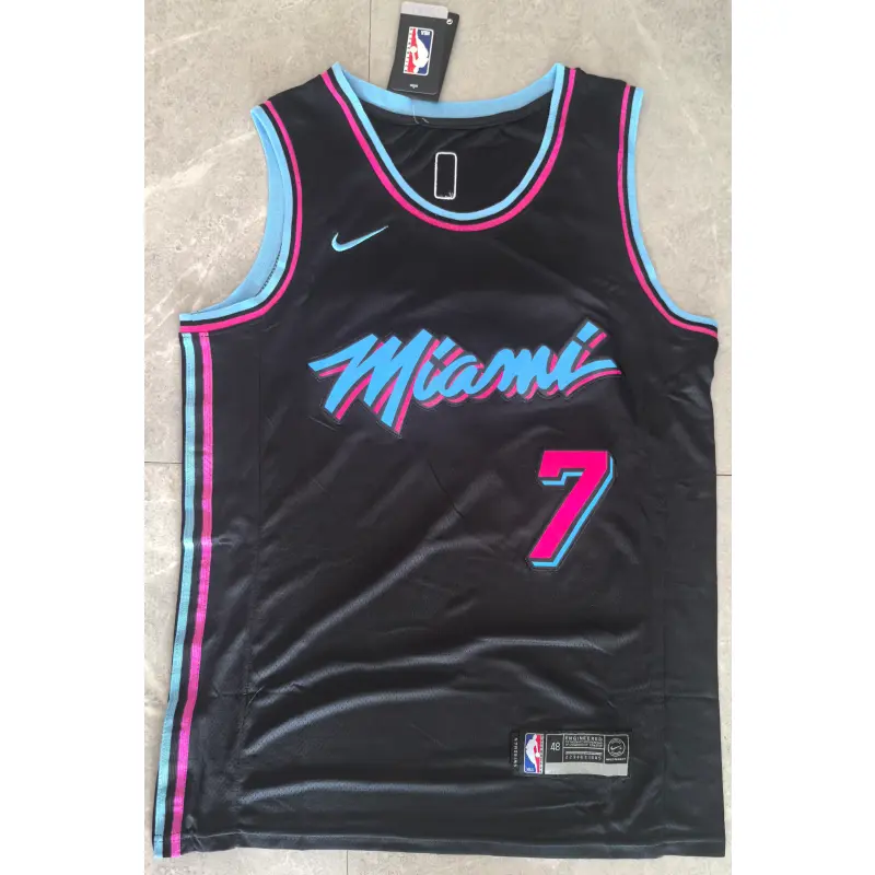 Camiseta Giannis Antetokounmpo #7 Miami Heat Negro..