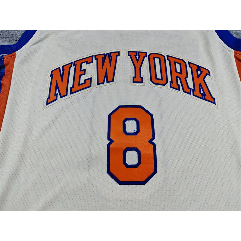 Camiseta OG Anunoby #8 New York Knicks 2026 Beige City Edition