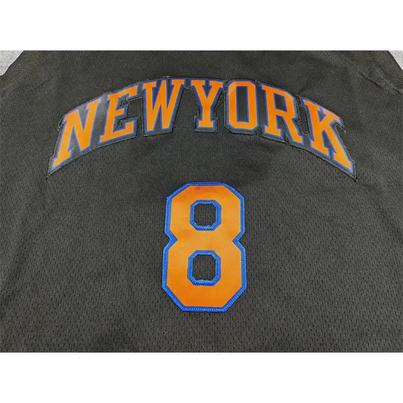 Camiseta OG Anunoby #8 New York Knicks 2026 Negro Statement Edition
