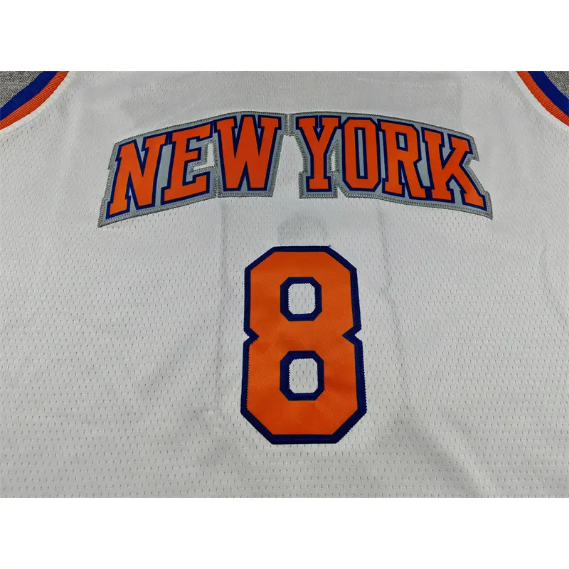 Camiseta OG Anunoby #8 New York Knicks Blanco