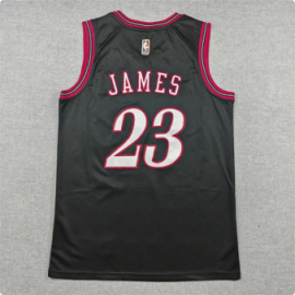 Camiseta Lebron James #23 Philadelphia 76ers 2026 Negro