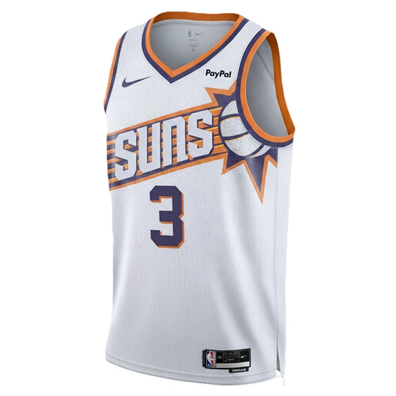 Camiseta Dillon Brooks #3 Phoenix Suns 2026 Blanco