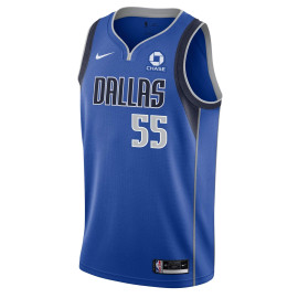 Camiseta Sergio De Larrea #55 Dallas Mavericks 2026 Azul Icon Edition