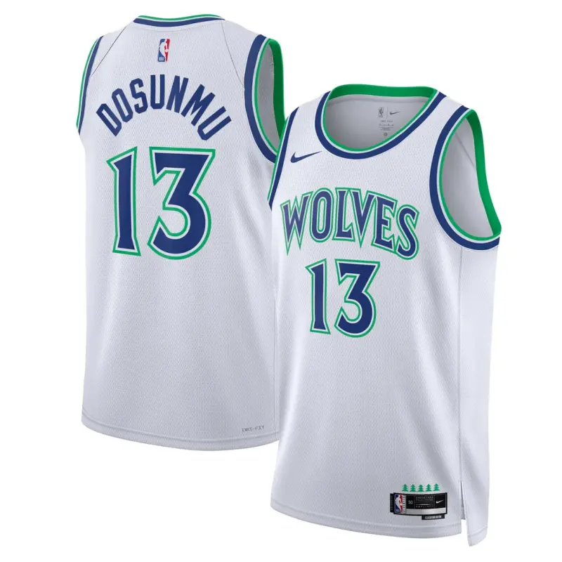 Camiseta Ayo Dosunmu #13 Minnesota Timberwolves 2027 Blanco