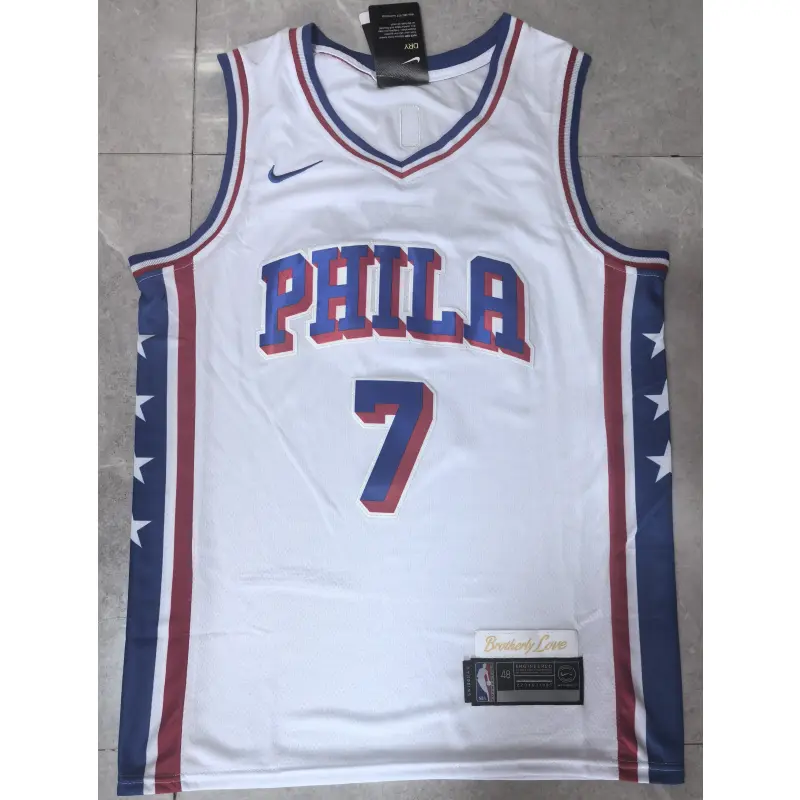 Camiseta Jaylen Brown #7 Philadelphia 76ers 2026 Blanco