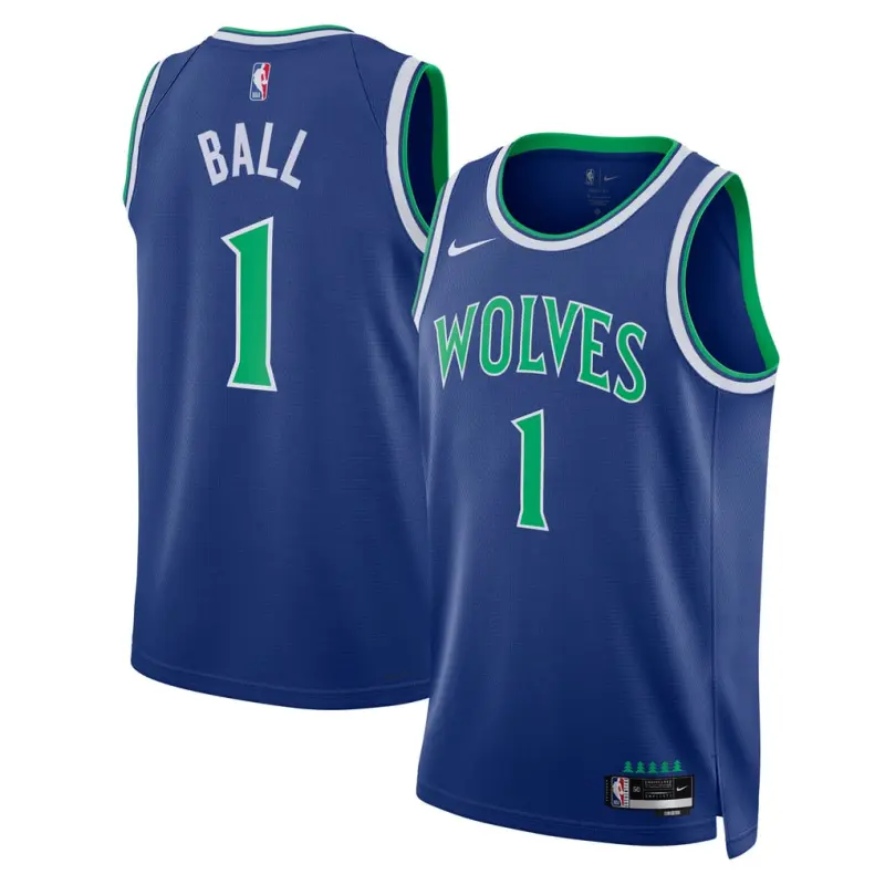 Camiseta LaMelo Ball #1 Minnesota Timberwolves 2027 Azul