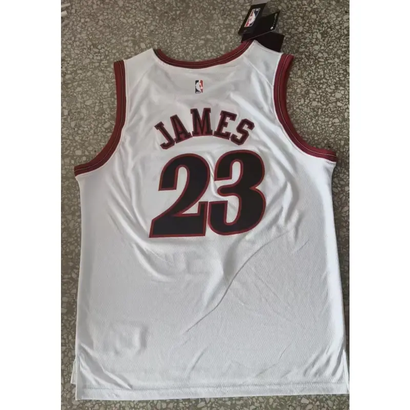 Camiseta Lebron James #23 Philadelphia 76ers 2026 Blanco Classic Edition