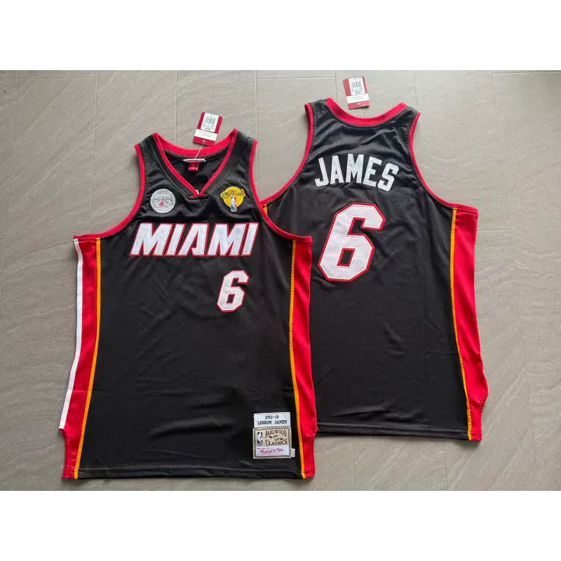 Camiseta LeBron James #6 Miami Heat 2012/2013 Clas..