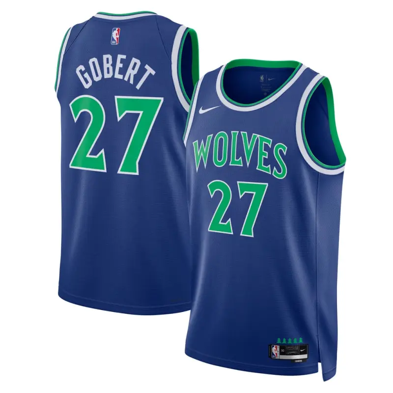 Camiseta Rudy Gobert #27 Minnesota Timberwolves 2027 Azul