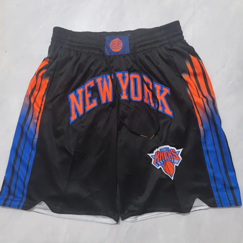 Pantalon Corto De Bolsillo New York Knicks Negro Statement Edition