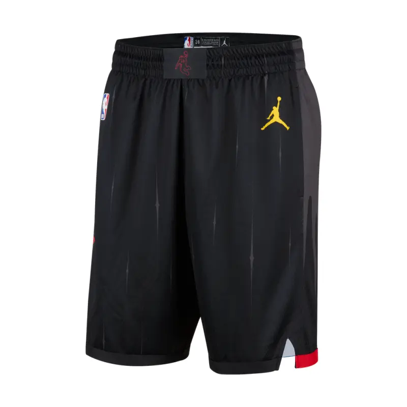 Pantalon Corto Houston Rockets 2027 Negro Statement Edition