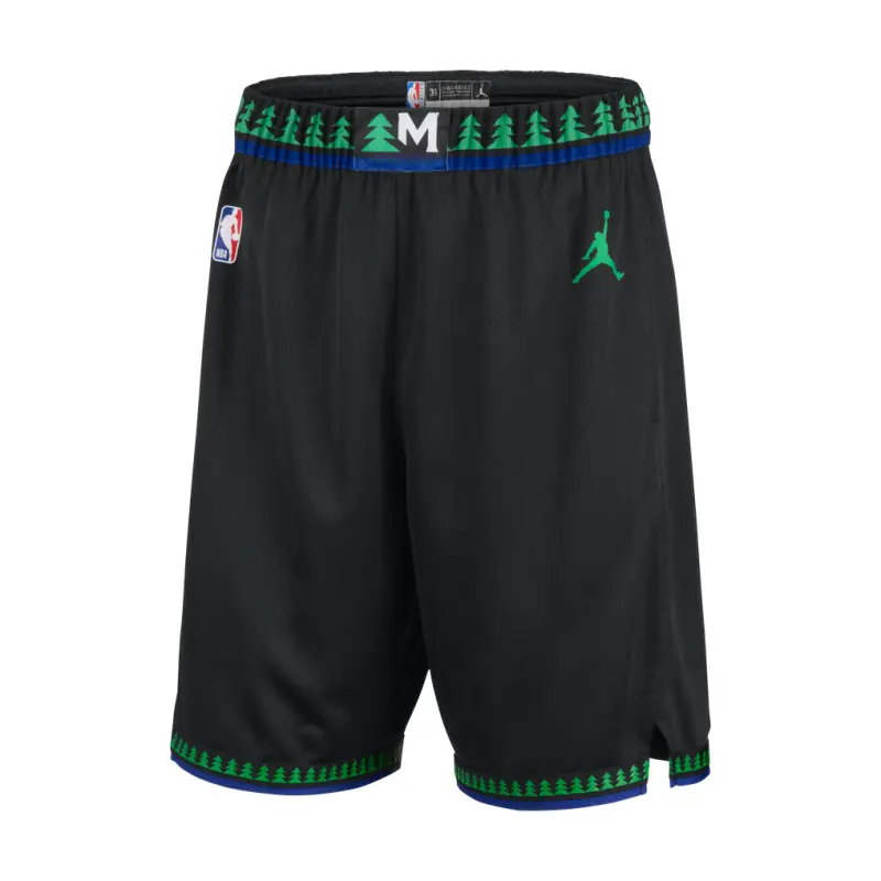 Pantalón Corto Minnesota Timberwolves 2027 Negro Statement Edition