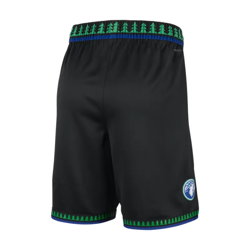 Pantalón Corto Minnesota Timberwolves 2027 Negro Statement Edition