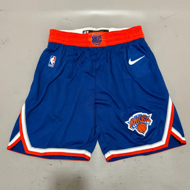 Pantalon Corto New York Knicks 2026 Azul Niño