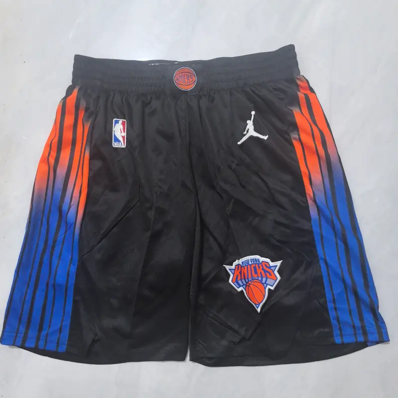 Pantalón Corto New York Knicks 2026 Negro Statement Edition