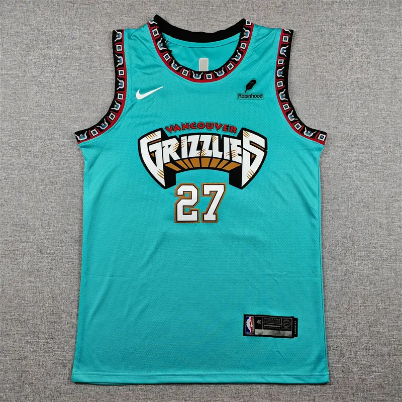 Camiseta Cameron Boozer #27 Memphis Grizzlies 2027 Verde