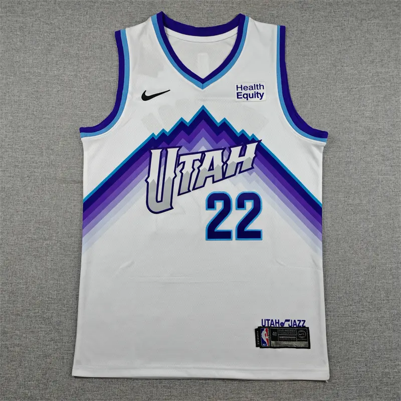 Camiseta Darryn Peterson #22 Utah Jazz 2026 Blanco Statement Edition