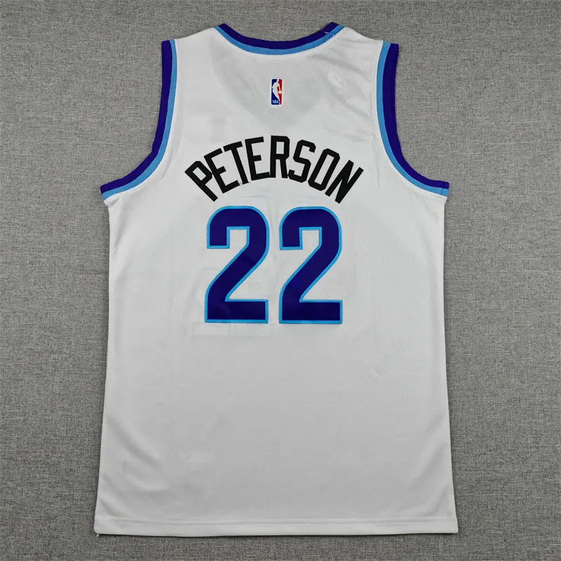 Camiseta Darryn Peterson #22 Utah Jazz 2026 Blanco Statement Edition