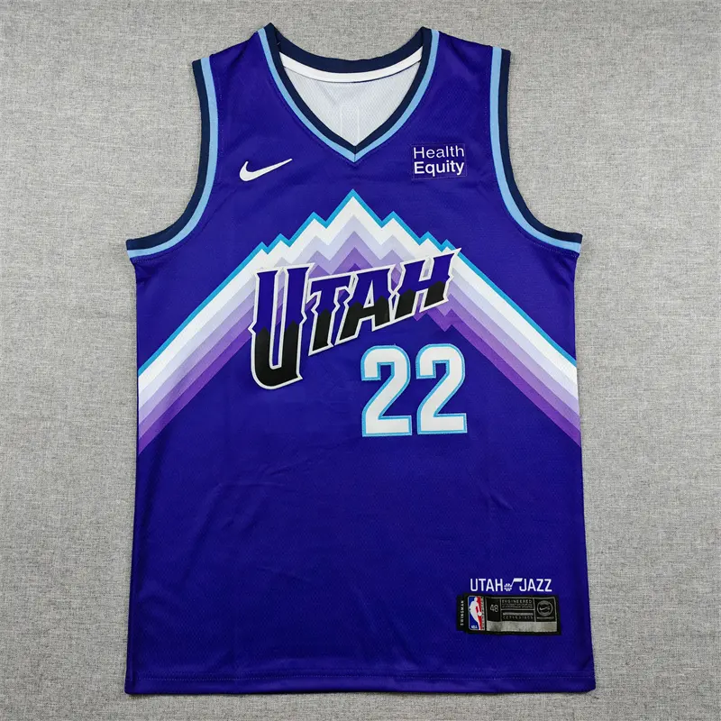 Camiseta Darryn Peterson #22 Utah Jazz 2026 Morado Statement Edition