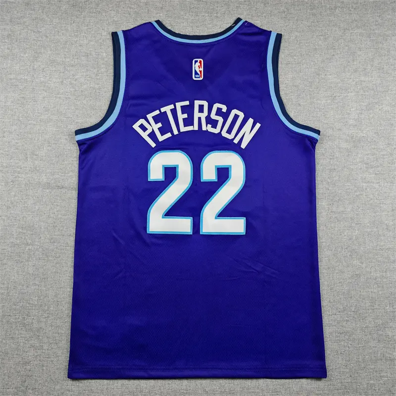 Camiseta Darryn Peterson #22 Utah Jazz 2026 Morado Statement Edition