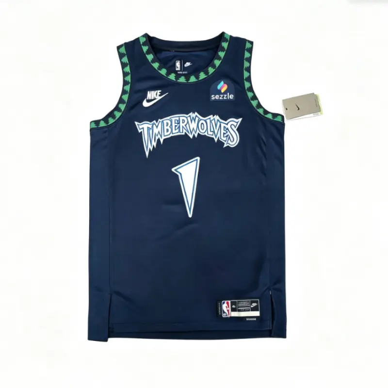 Camiseta LaMelo Ball #1 Minnesota Timberwolves 2026 Edición Clasico Negro