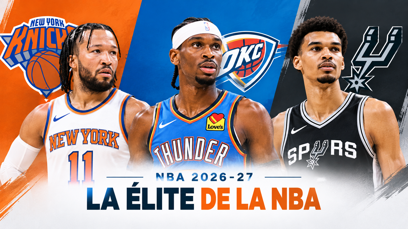 La élite de la NBA 2026-27: Knicks, Thunder y Spurs favoritos