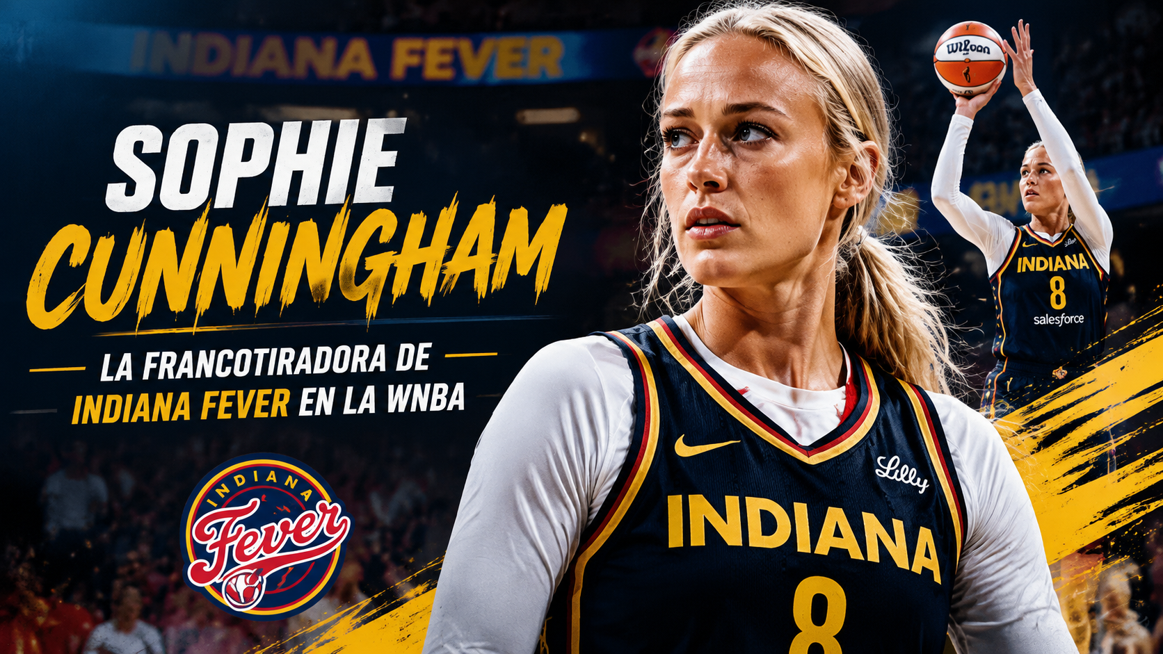 Sophie Cunningham: la francotiradora de Indiana Fever en la WNBA