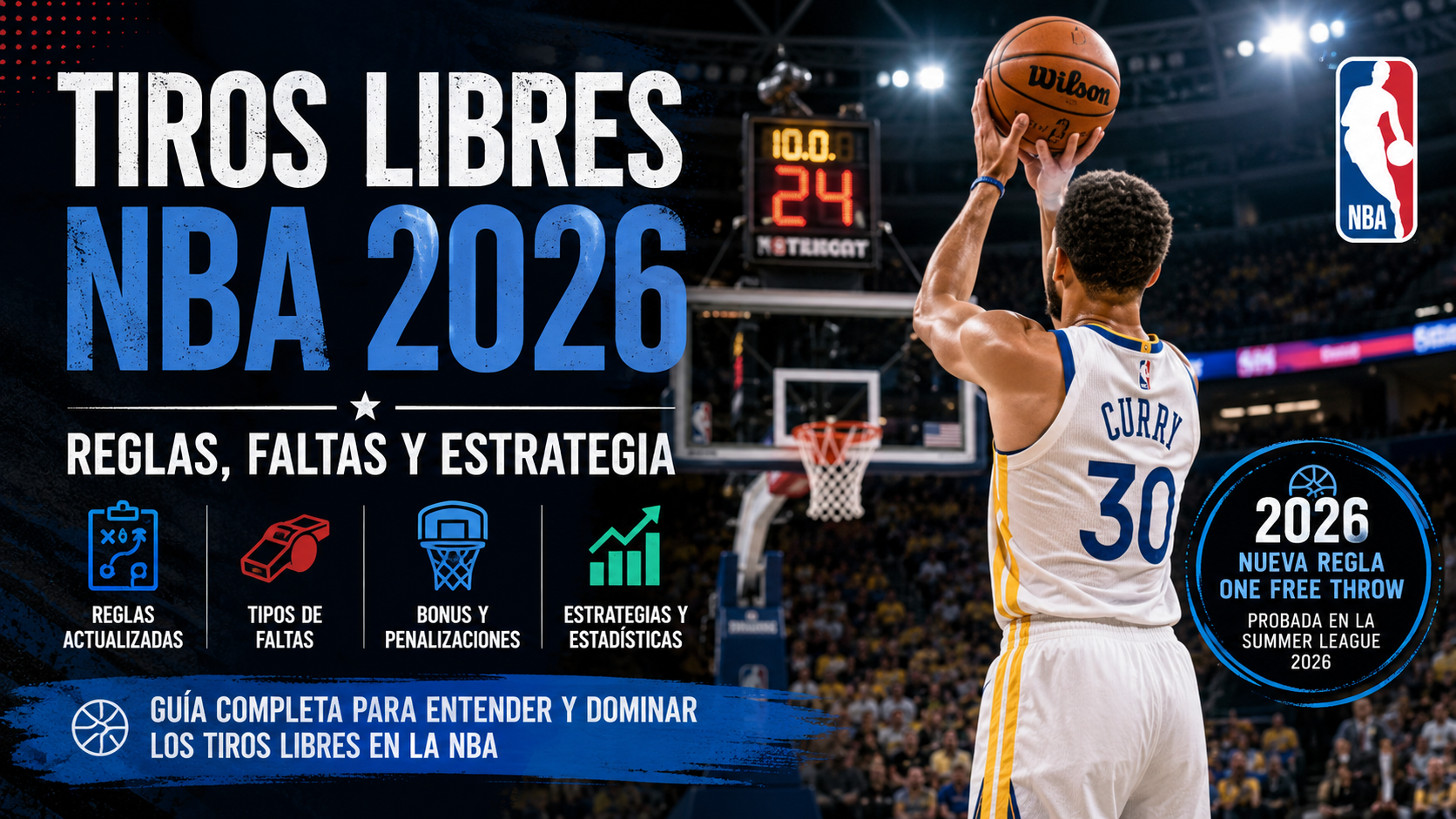 Tiros Libres NBA 2026: Reglas, Faltas y One Free Throw Rule